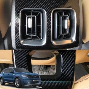 쏘렌토MQ4 2열송풍구 핸들포인트 카본필름 스크래치방지 몰딩