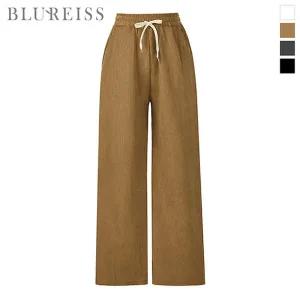 [블루레이스]밴딩 코듀로이 와이드 팬츠_BI5F1PT7101