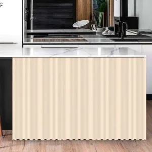 키밍 단색 찍찍이 가림막 커튼 가리개 바란스100x70cm