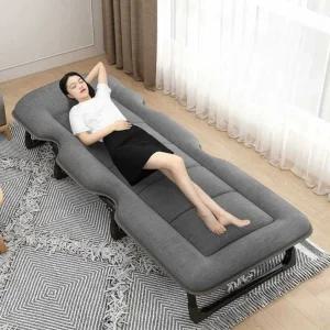 1인용접이식침대 쇼파베드 침대형 소형 화이트