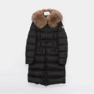 25FW 보에딕 패치로고 벨티드 후드퍼 여성 롱패딩 1C00015 595FE 99M BOEDIC