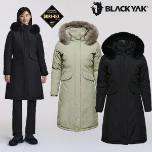 [블랙야크]24년FW 동절기 방수 고어텍스 롱패딩 여성 알라야 GTX 다운자켓 1BYPAW4509