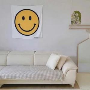 패브릭커튼 인테리어 스마일  패브릭포스터 (45Ipe)