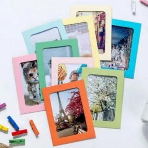 혼합컬러 인테리어 페이퍼프레임 종이액자 DIY 10P (46g6H)