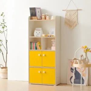 아이방 600높은 도어교구장 장난감정리 책꽂이A BJT334R(착불)