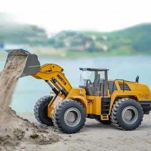 RC카 중장비 불도저RC카 선물 무선 자동차 불도저카 트럭 원격제어