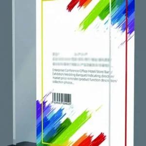 투명 스탠드 가림막 칸막이 아크릴안내판 POP A4 (45tod)