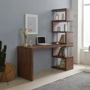 파로마 네오 드로인 소형 5단 책장 1600 책상 세트 NES1680