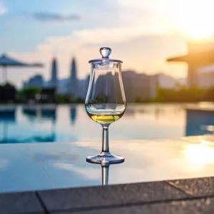 Krosno 크로스노 퓨어 위스키 테이스팅 글래스 1P + 더 캡 1P 세트