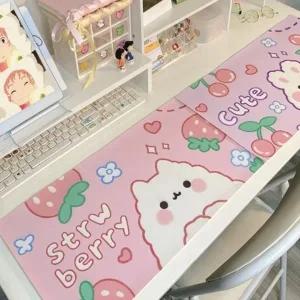 [스마일도매전문샵] 신상 캐릭터디자인 데스크 매트 인테리어 소품 책상 깔판