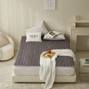 댄디 사계절 온열 온수매트 전기장판 누빔 커버  퀸 2인용)