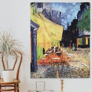 카페테라스 포스터 패브릭포스터가로 커튼 대형 M (46YWy)