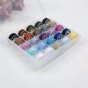 재봉틀 밑실 25색 세트 옷수선 재봉실 미싱실 자수실 재봉사 실세트