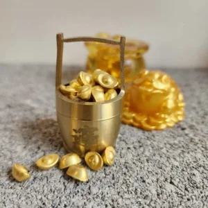 돈들어오는 복단지 금원보 미니 황동 금전운 (46F3j)