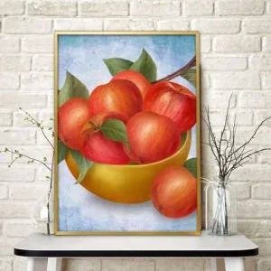 사과그림 액자 A3 2APP2 풍수그림 돈들어오는