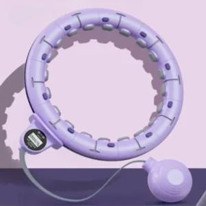 여성용 스마트 훌라후프 퍼플 히비스커스퍼플 저소음