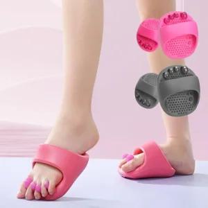 핏업 밸런스 앞꿈치 슬리퍼 2color 가자미근 스트레칭 아치 실내화 지지 까치발 종아리 오다리