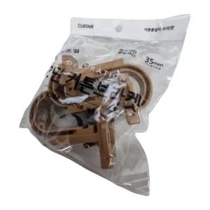 2단 커튼 브라켓 35MM 커텐 걸이 고리 봉 켓 설치 커튼 브라켓 커텐봉 커텐걸이 커텐고리