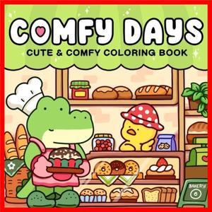2025년 베스트셀러 컬러링북 COZY FRIENDS 성인 및 청소년 컬러링북 귀여운 생물 선물로