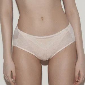 [하프클럽/에블린]에블린 투톤 노와이어 헴팬티(엘핑크) LIGHT PINK EBWQFA325H