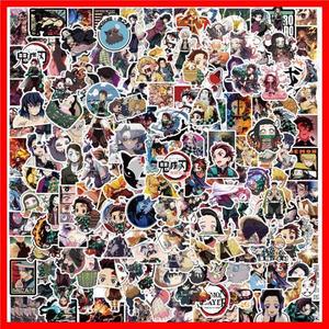 10/30/50/100/200pcs 일본 애니메이션 악마 슬레이어 스티커 멋진 만화 데칼 DIY 노트북 수하물 전화 Kamad