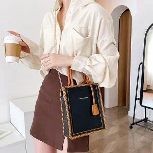 DIY 손바느질 가죽가방 키트 스퀘어백 셀프공예