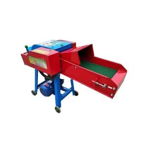 농업용 잔가지 파쇄기 고추대 볏짚 건초 나무 절단기 새로운 4 칼날 kW 공급+2상 3