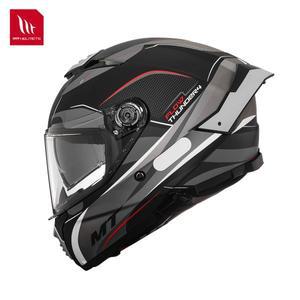 오토바이 헬멧 레이싱 MT 스페인 썬더 4 SV 풀페이스 듀얼 바이저 D-링 버클 S-4XL 사계절용