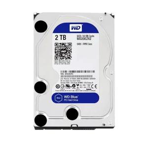 웨스턴 디지털 2TB WD 블루 PC 하드 드라이브 - 5400 RPM급, SATA 6 Gb/s, , 64 MB 캐시, 3.5인치 - WD20EZ