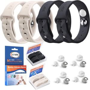 차멀미 밴드 바다병 손목 지압 메스꺼움 밴드/  불면증 불안의 자연