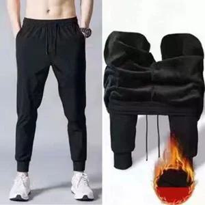 융 기모 보온 트레이닝 팬츠 허리밴딩 밑단 시보리 겨울트레이닝복