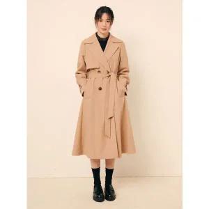 [JJ지고트](센텀시티점)와이드 칼라 더블 버튼 트렌치 코트 GP9M0TC901