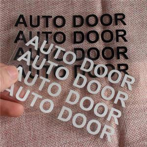 4pc 자동 도어 경고 데칼 비즈니스 스티커 BMW 포드 혼다 폭스 바겐 스코다 좌석 크루즈 도요타