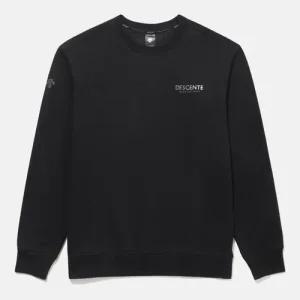 데상트 코튼 기모 스웨트셔츠 B1 SQ323UHT91 BLK0 IVY0 MGRY PINK