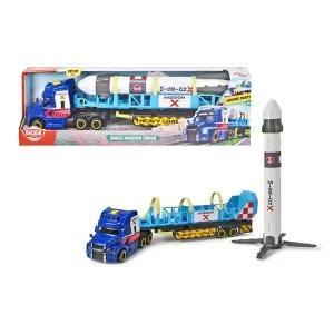 로켓 스페이스 트럭 트레일러 미션세트 중장비 자동차