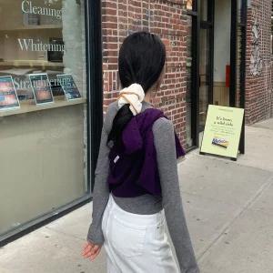 [모코블링] 배색 코듀로이 곱창 #곱창 #스크런치 #머리끈