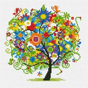 보석십자수 러블리 플라워트리 30x30 삼안