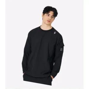 스파이더 SPYDER 남성 시어서커 롱슬리브 티셔츠 SPKPCNRL304MBLK 343591