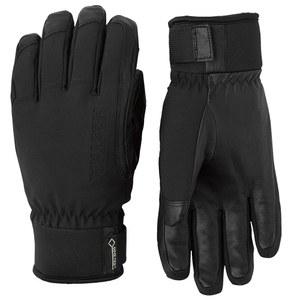 헤스트라 알파인 쇼트 고어텍스 스키 글러브, 및 스노보드용 5지 방수 가죽 글러브