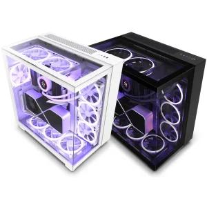 NZXT H9 Elite 프리미엄 듀얼 챔버 미드 타워 에어플로우 PC 케이스
