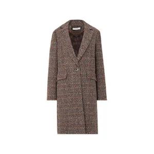 [올리비아하슬러] 울혼방 하운드투스 체크 코트OHDWCT203 OHDWCT203 311300