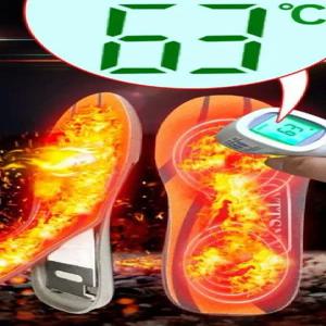 열선깔창 발열신발 사이즈조절 무선 충전식 보온 온열 겨울 기능성