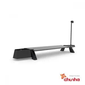 S355 스마트독 브릿지 모니터받침대 USB 블랙 블랙 모니터받침대 컴퓨터받침대 모니터거치