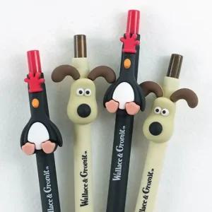 월레스그로밋 피규어 슬림 샤프 20개 1세트 샤프펜슬 샤프세트 캐릭터샤프 피규어샤프