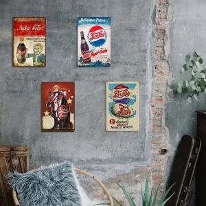 누카 콜라 빈티지 철제 액자 인테리어 소품