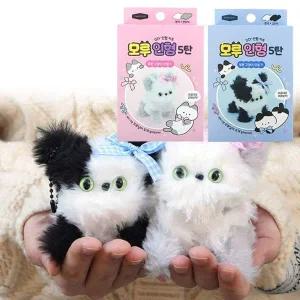 [콩심팥심]강아지 모루인형 만들기 키트 랜덤발송 3P 동물 키링