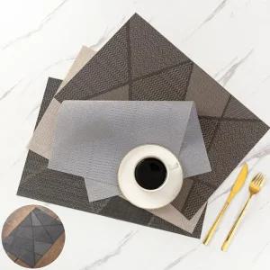 레스토랑 방수 테이블 식탁 PVC 스타일 북유럽 매트