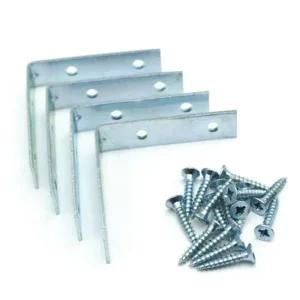 가구 코너철 연결대 ㄱ자꺽쇠 직각 장석 고정철 4p