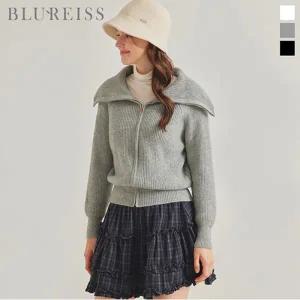 [블루레이스] 세일러 빅카라 니트 집업 가디건_B5W1KC4631
