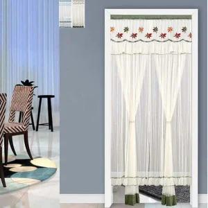 레이스 문가리개 커튼 방문 주방 가림막 120x210cm
